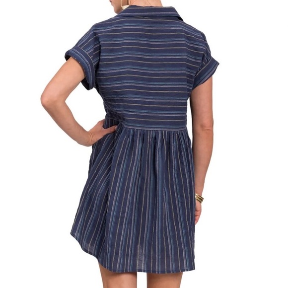 Everyday Ritual Sun & Sea Gina stripe cover-up tunic - Picture 2 of 8